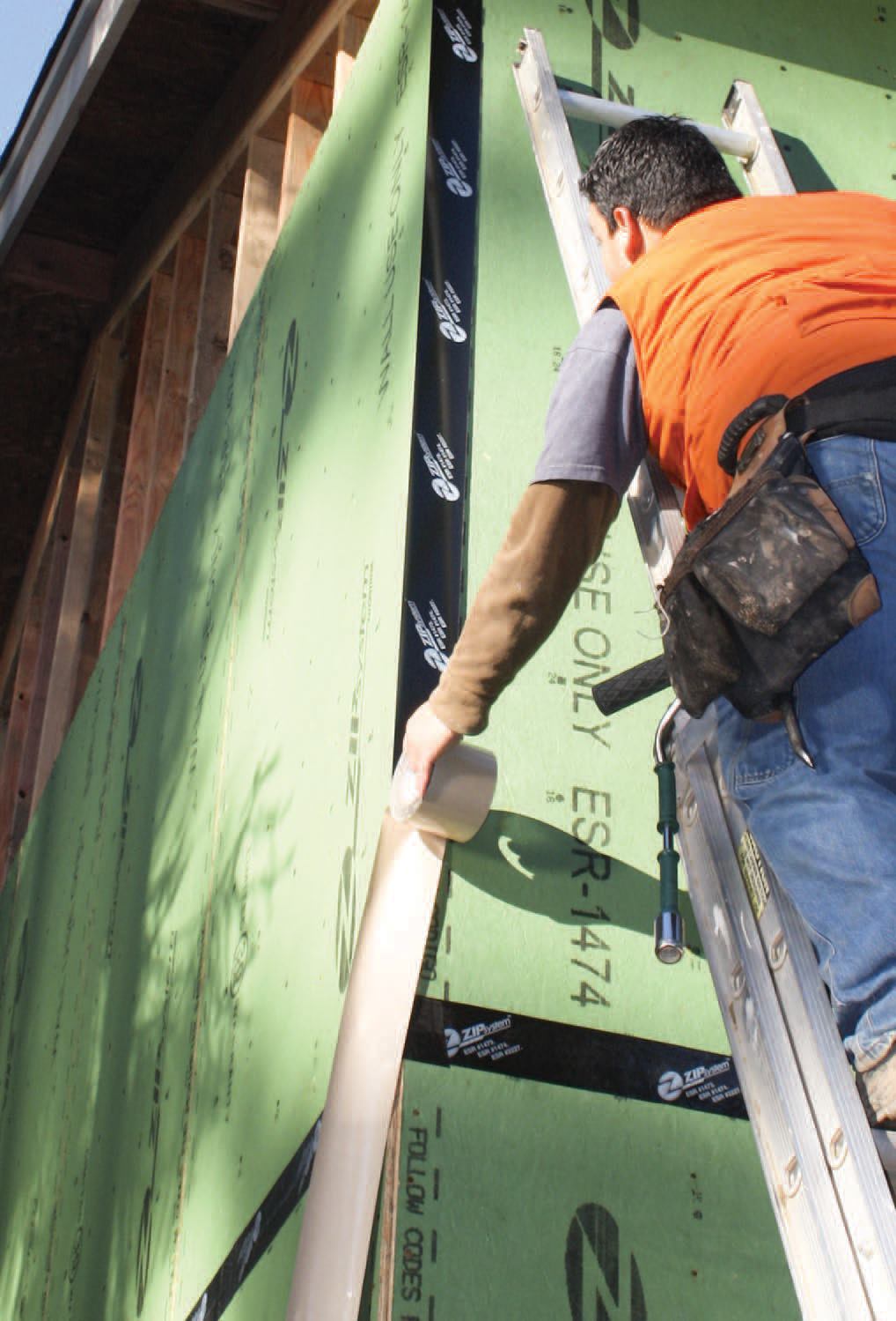 On Site With Zip System Sheathing
