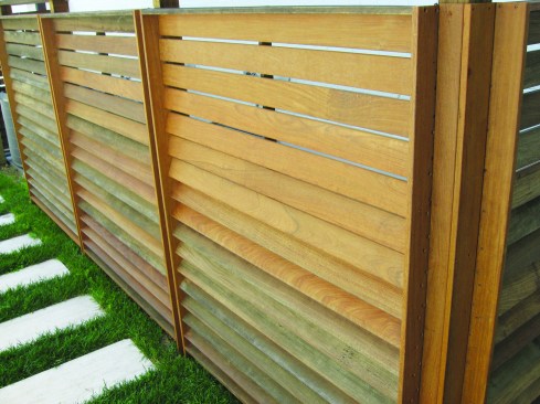 Screens are often used to hide outdoor HVAC equipment.
