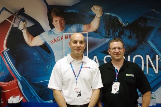 That’s Matt Savarino (Brand Manager) on the left and me on the right. Matt gave me a second (private) tour of the plant, which is how I was able to get most of these photos. Thanks Matt!