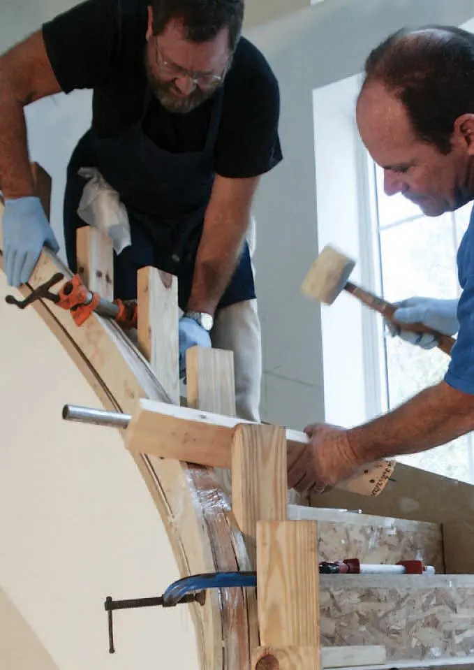 Building a Curved Handrail