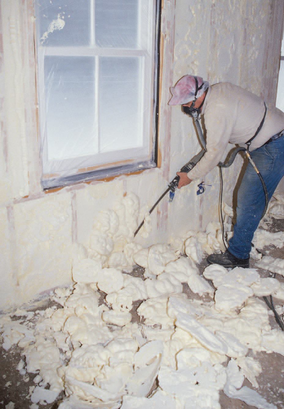 Insulation Patching Troubleshooting Spray-Foam Insulation