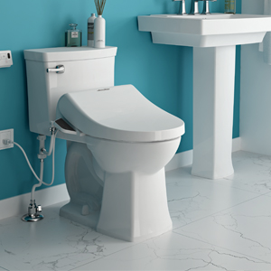 American Standard’s new Advanced Clean SpaLet bidet seat lets users set their own pressure, temperature, and seat-heating preferences to customize their experience.