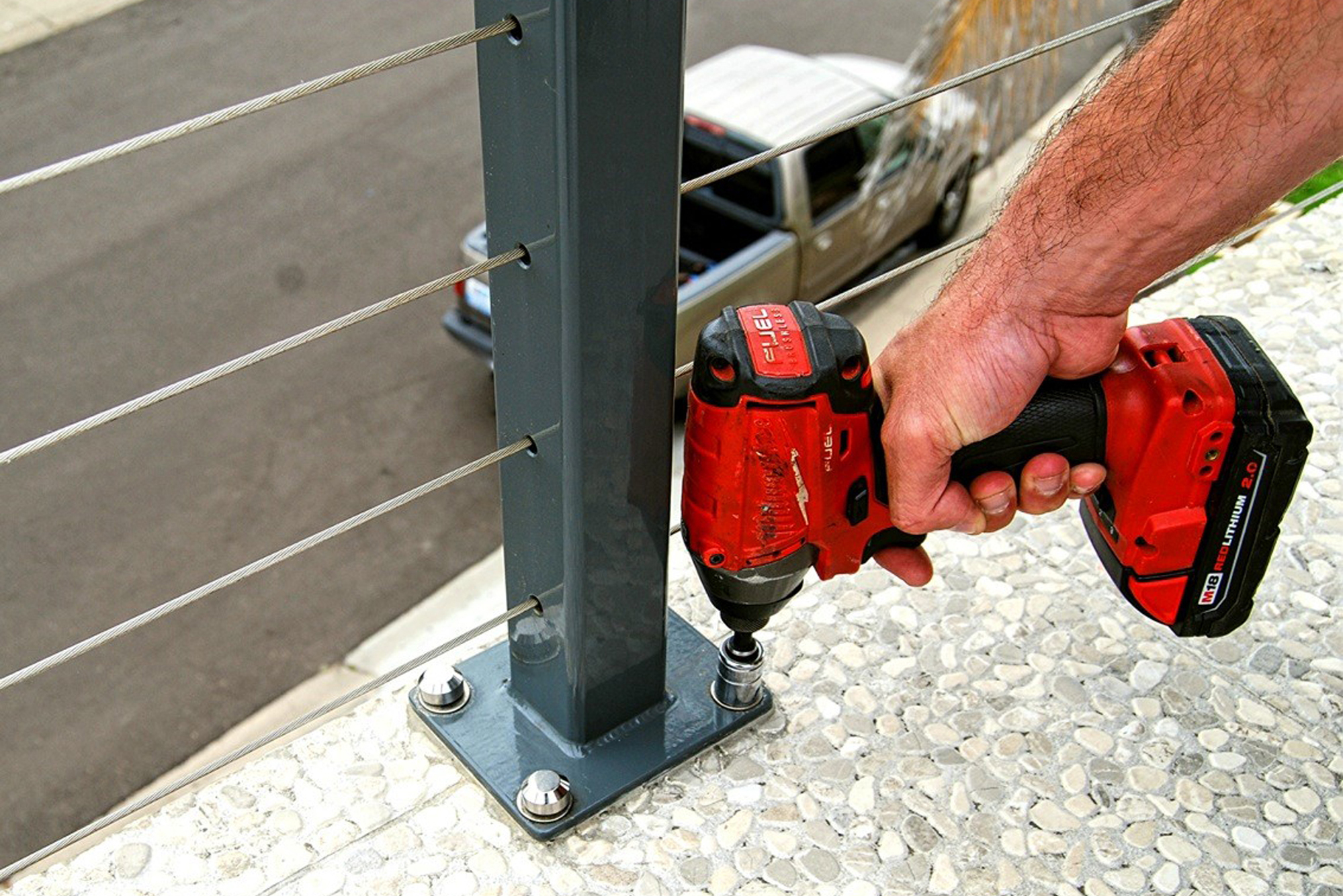 Upgrading a Cable Railing