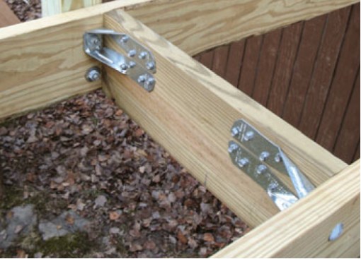 Once a standard engineering safety factor is applied, specialized hardware may be the only practical way to mount guardrail posts capable of withstanding the code-required 200-pound load.