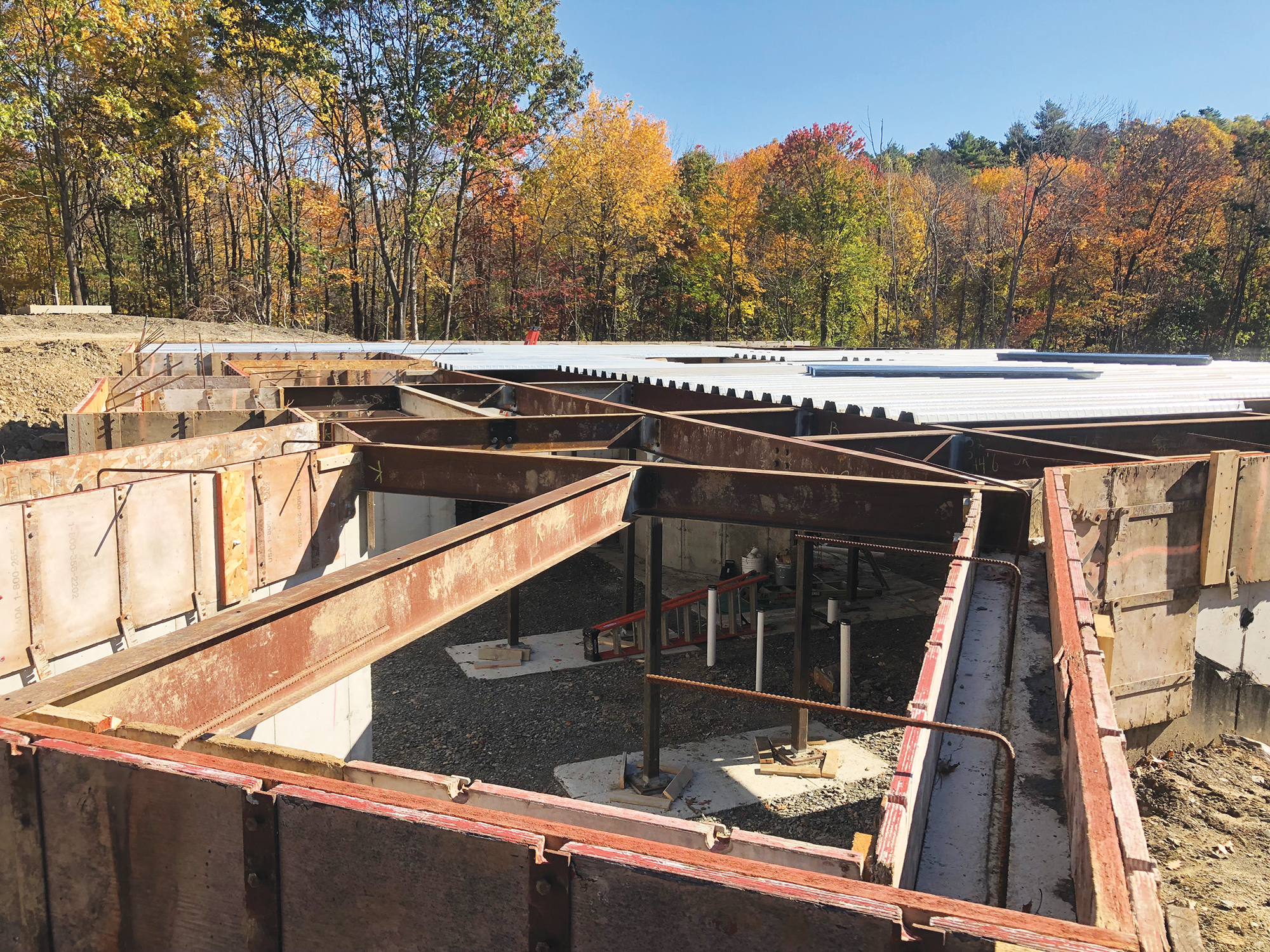 Building a Curved Concrete Staircase