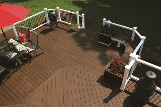 Fiberon's  ProTect Advantage FR capped WPC decking also meets California code requirements for WUI areas. The capstock is formulated to be more fire resistant than the capstock used on standard decking products. It's available in square and grooved profiles. 