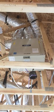 Unlike with a heating and cooling system, oversizing an ERV is not a problem, and even preferred. More ventilation is often better as long as it is balanced and recovers some heat and moisture.
