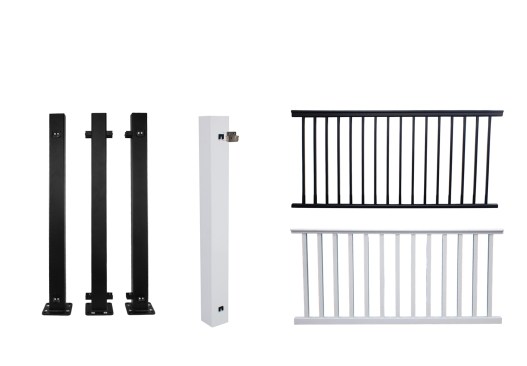 Envision preassembled E-Fit Railing Innovation components