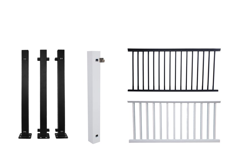 Envision preassembled E-Fit Railing Innovation components