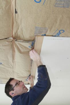 I float all my butt joints between studs and create a recessed joint with what are popularly called “rock splicers.” With these, don’t secure the butt end of each drywall panel to the framing. Instead, let it fall in between studs or joists.