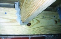 ... or to brick veneer (especially with masonry screws).