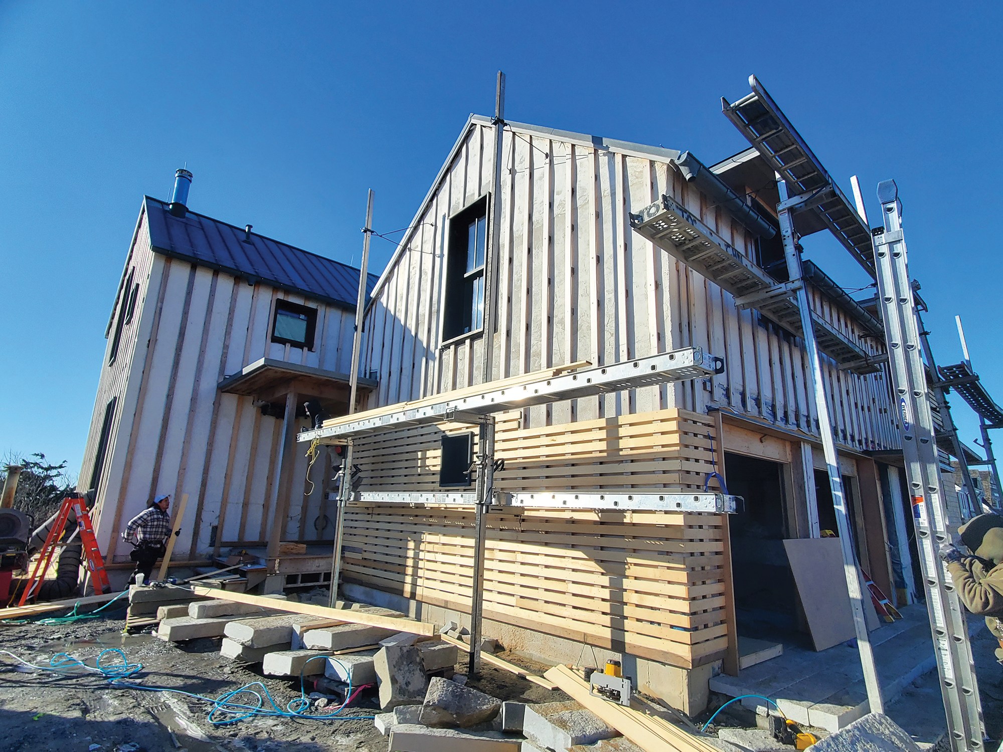 Traditional Siding for an Untraditional Hemp Home