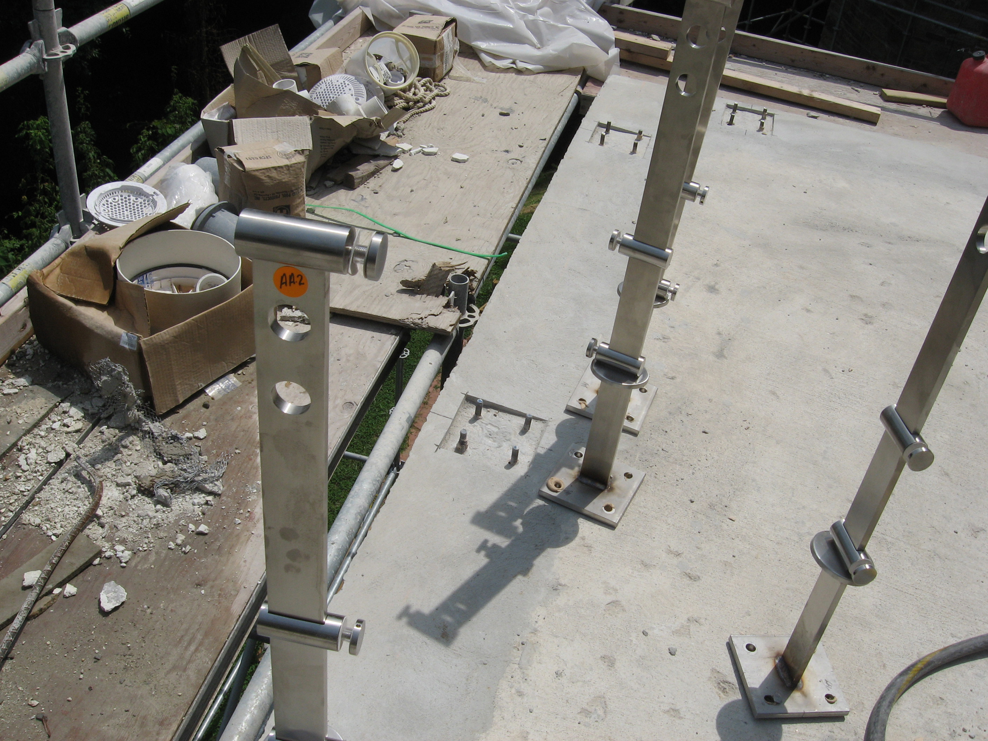Repairing Stone Patios Over Living Space