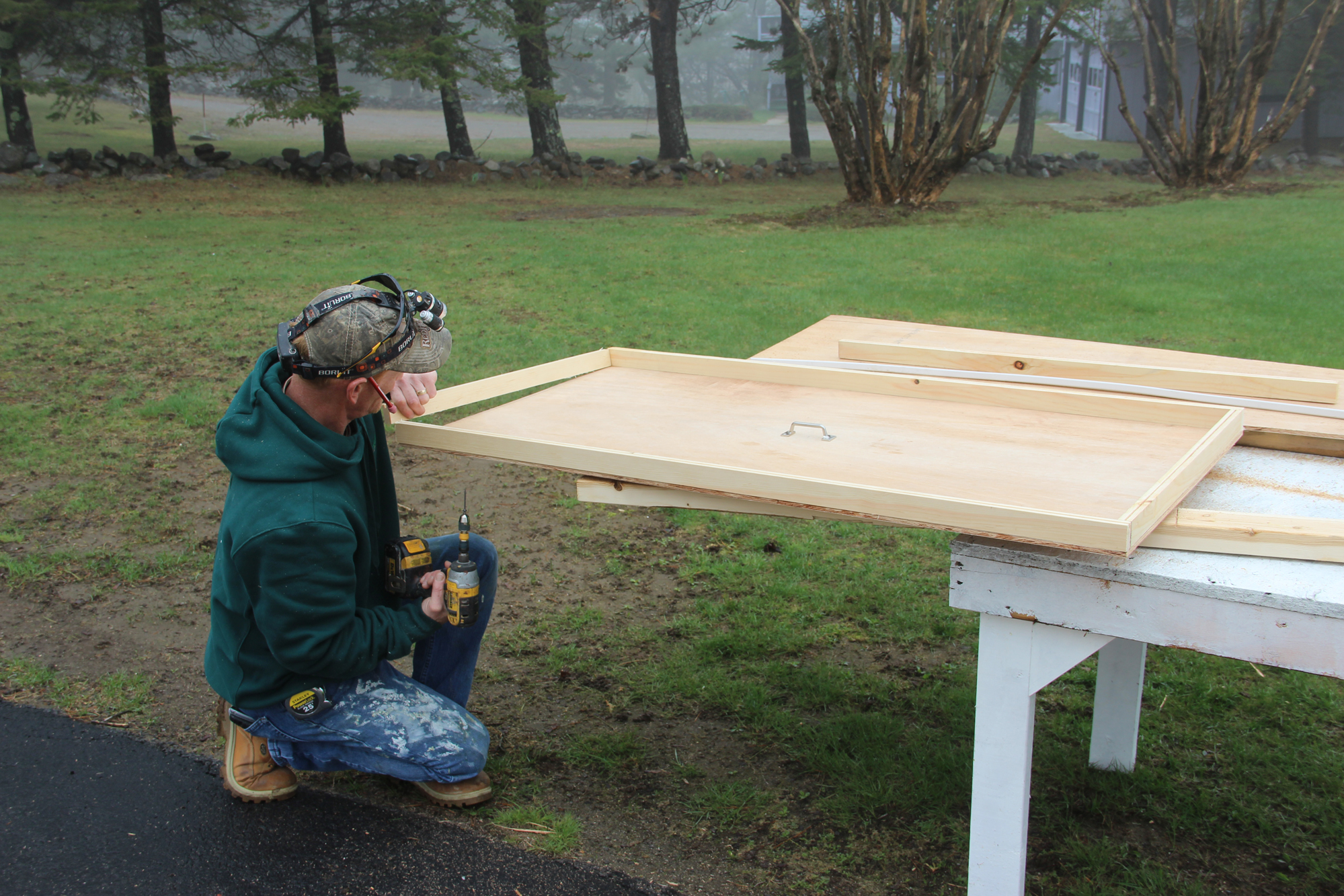 A Site-Built Insulated Attic Hatch