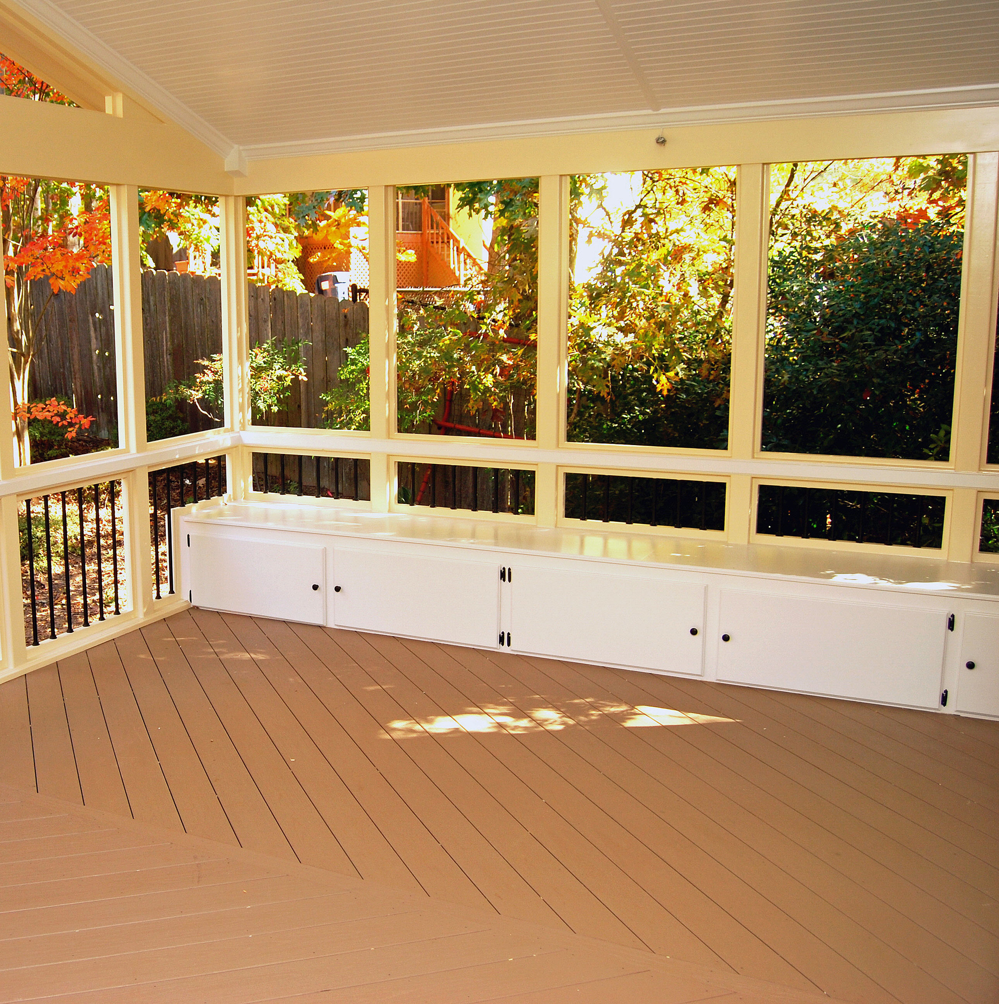 Pvc Porch Finishing Decks and Porches With Cellular PVC Trim