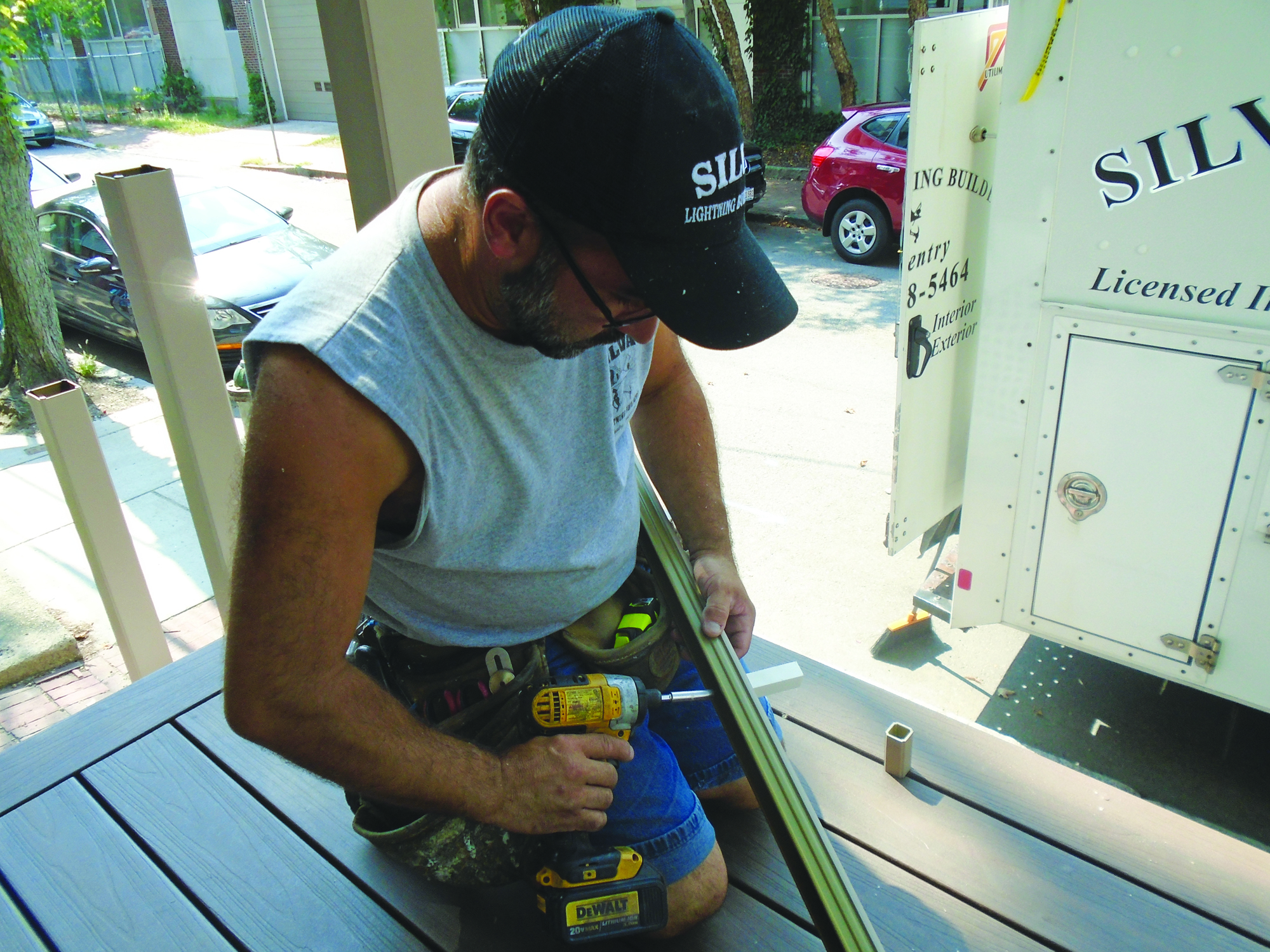 Installing a Composite-Railing Kit