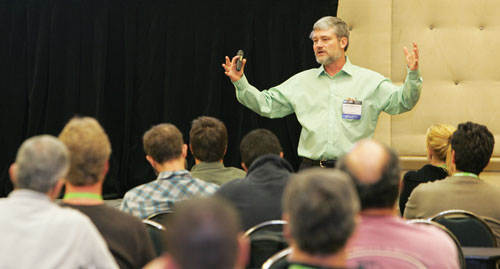 Specialists present expert knowledge and insight on industry-related topics.