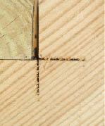 Figure 7. Overcuts weaken stringers and reduce the uncut portion to less than the code-required 5 inches.