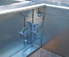 Figure 2. Standard framing hardware and galvanized sheet-metal screws join the members.
