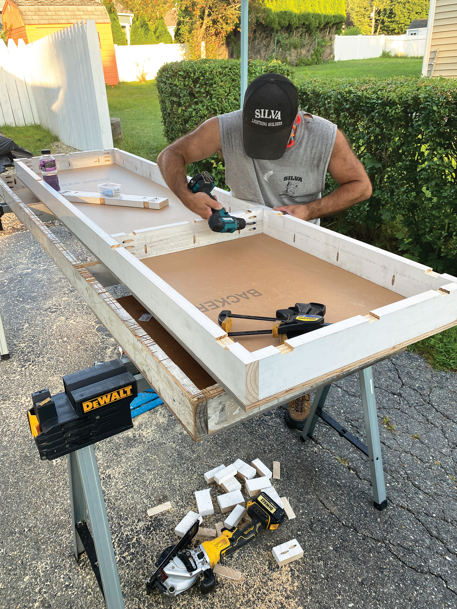 Two Step Work Table Two-in-One Worktable