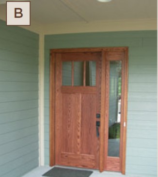 Figure 1-B.This provides a smooth, rampless transition.