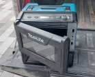 This jobsite microwave runs on the same batteries your Makita tools use. Self-cleaning is not available.
