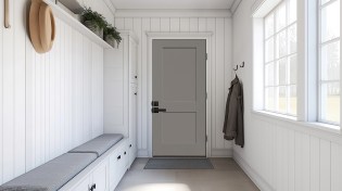 ODL fire-rated exterior door