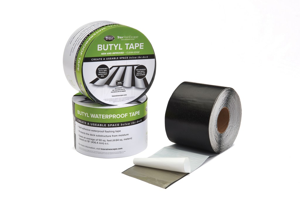 Trex Clean Edge Butyl Tape for Rainescape underdeck drainage systems