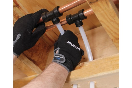 Uponor TotalFit push-to-connect pipe fitting