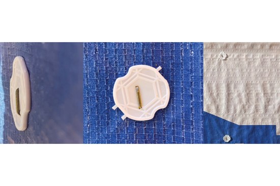 Webcap collated plastic caps and staples