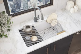 Zurn Elkay quartz classic undermount kitchen sink