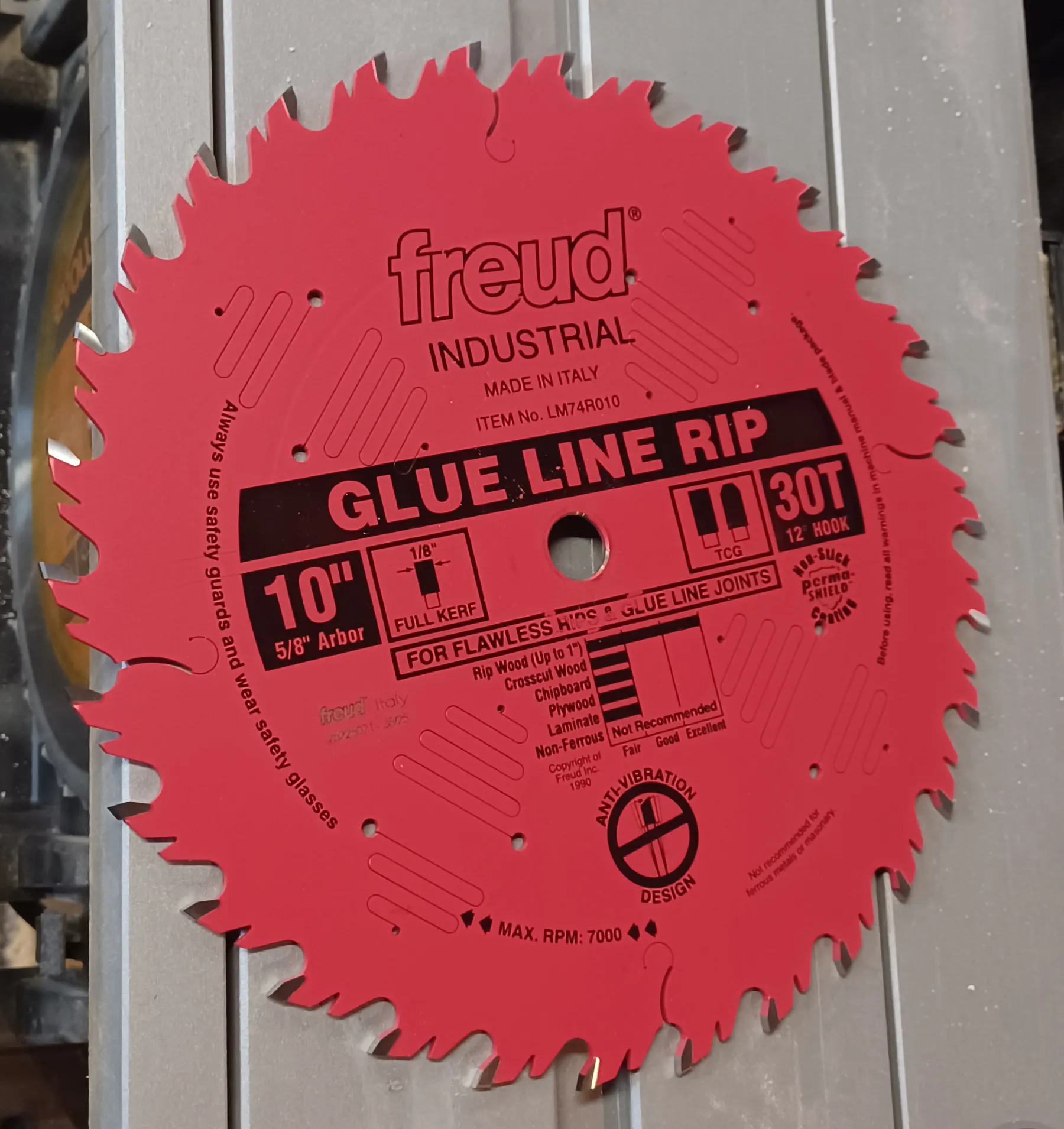 Freud Industrial Glue-Line Ripping Blade